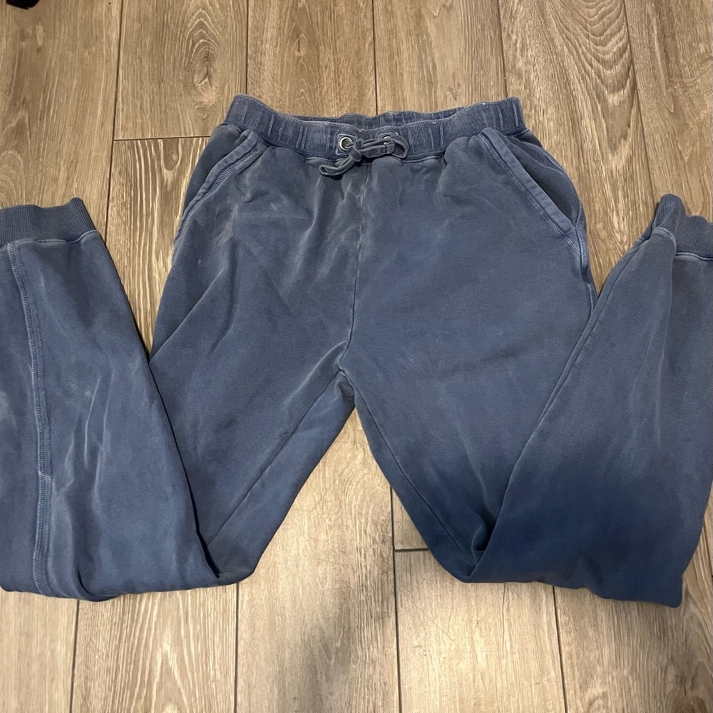Blue Jogger Sweatpants Size Medium Wild Palms